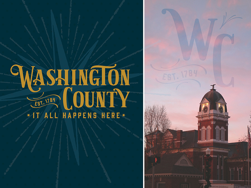 Washington County and all eight of its cities are planning to unveil a distinctive community brand that the Institute of Government developed in collaboration with a local steering committee and the UGA Archway Partnership. Washington County and all eight of its cities are planning to unveil a distinctive community brand that the Institute of Government developed in collaboration with a local steering committee and the UGA Archway Partnership.